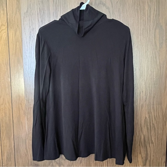 Adrienne Vittadini Rayon Cowl Neck Top - Picture 1 of 8